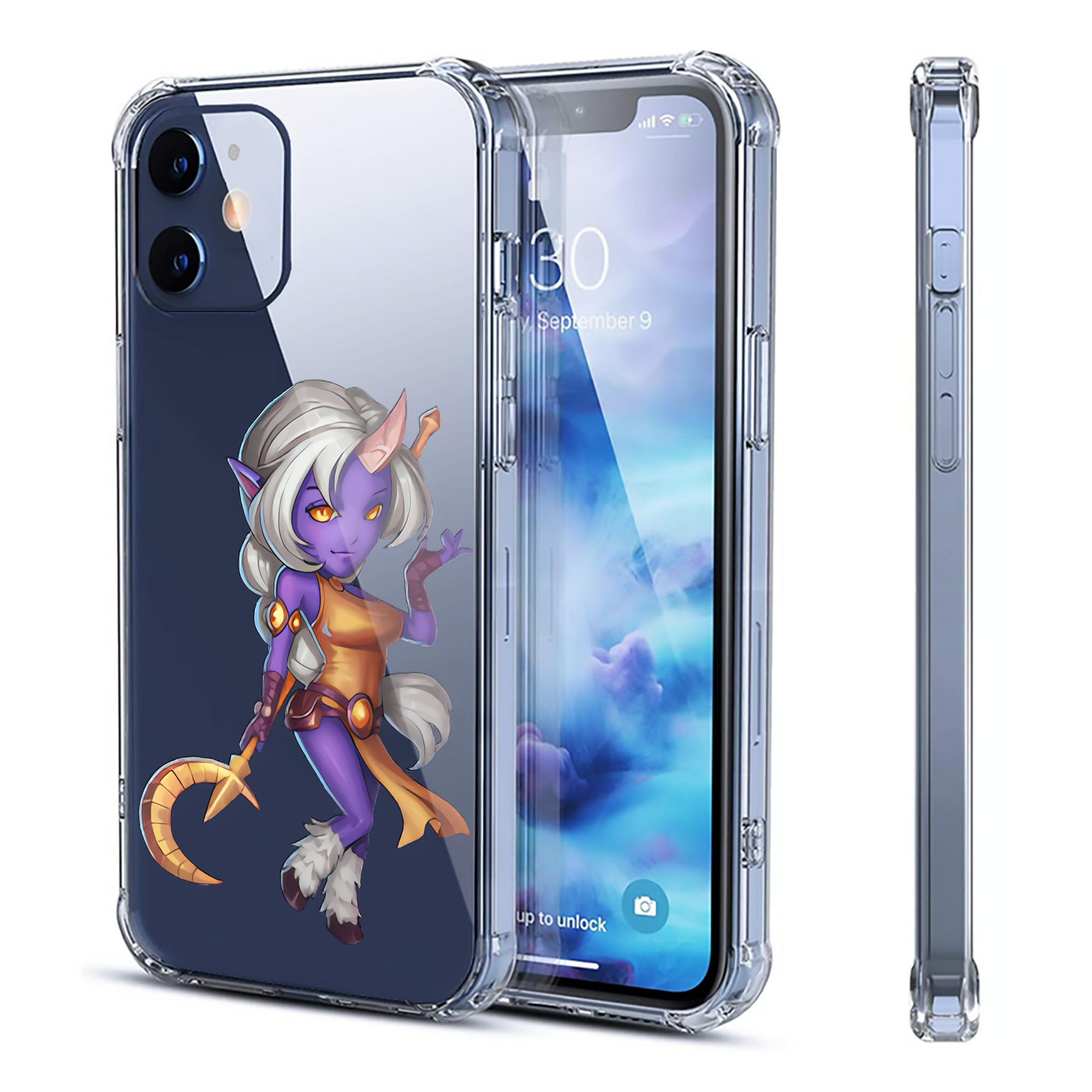 （画像用） リーグ・オブ・レジェンド League of Legends LOL 【iPhone 12シリーズ対応】透明スマホケース（クリアソフトケース）
